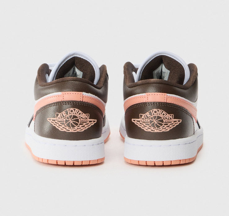 Nike Air Jordan 1 Low – Braun Weiß Retro Look