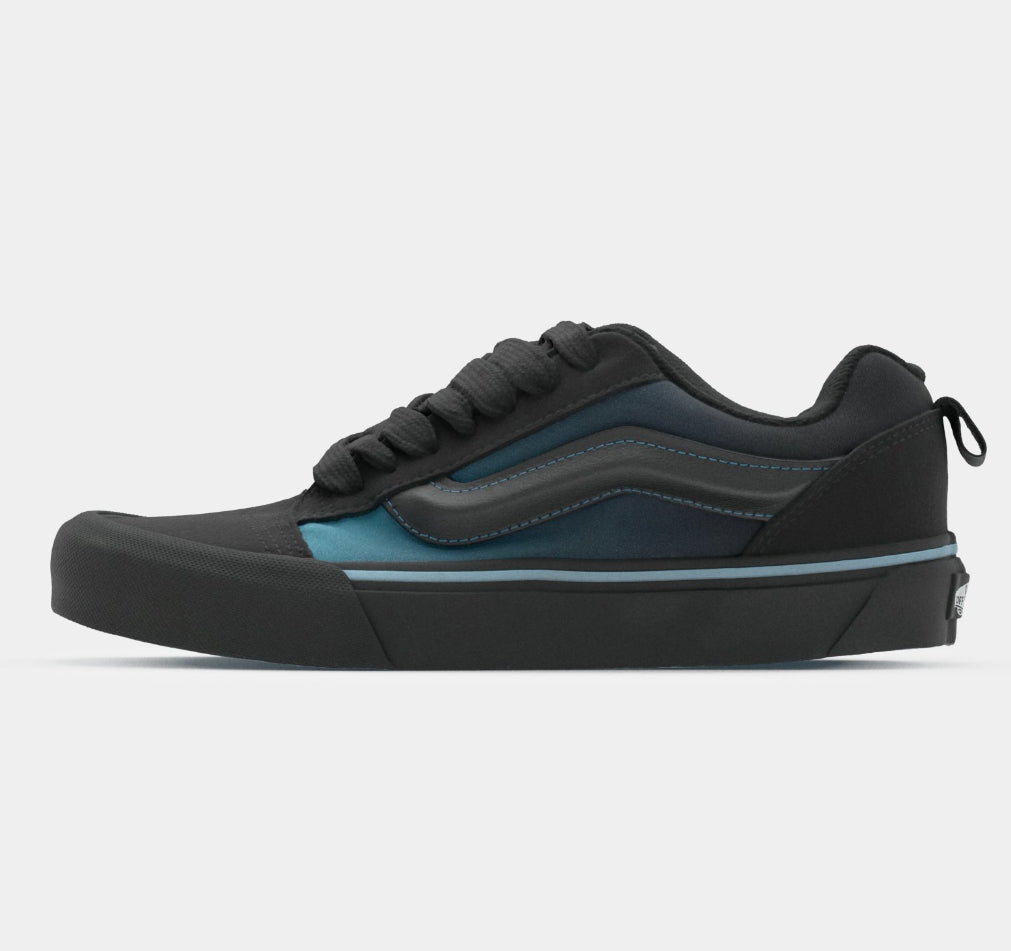 Vans Old Skool Style – Schwarze Sneaker mit Blauem Akzent