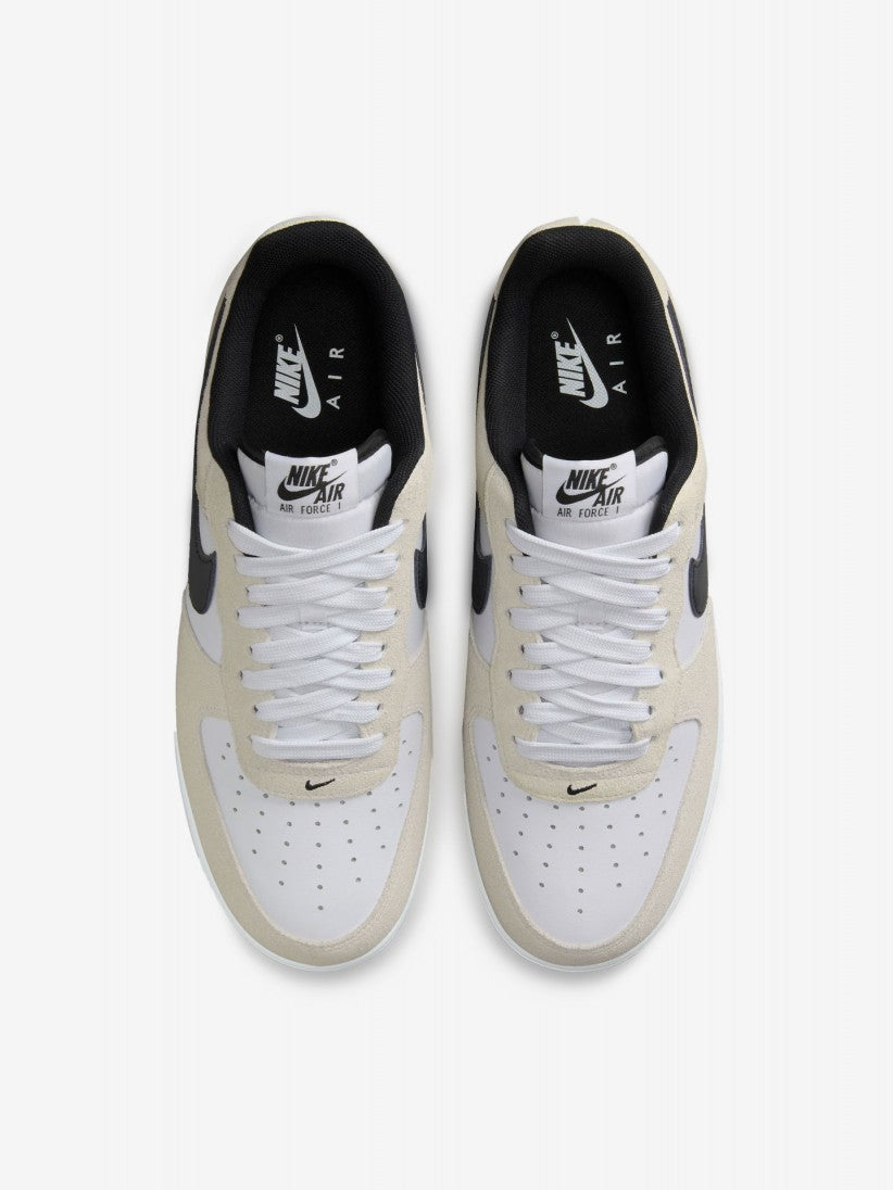 Nike Air Force 1 Low – Beige/Schwarz/Weiß