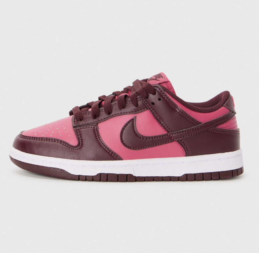 Nike Dunk Low – Burgundy Pink Edition