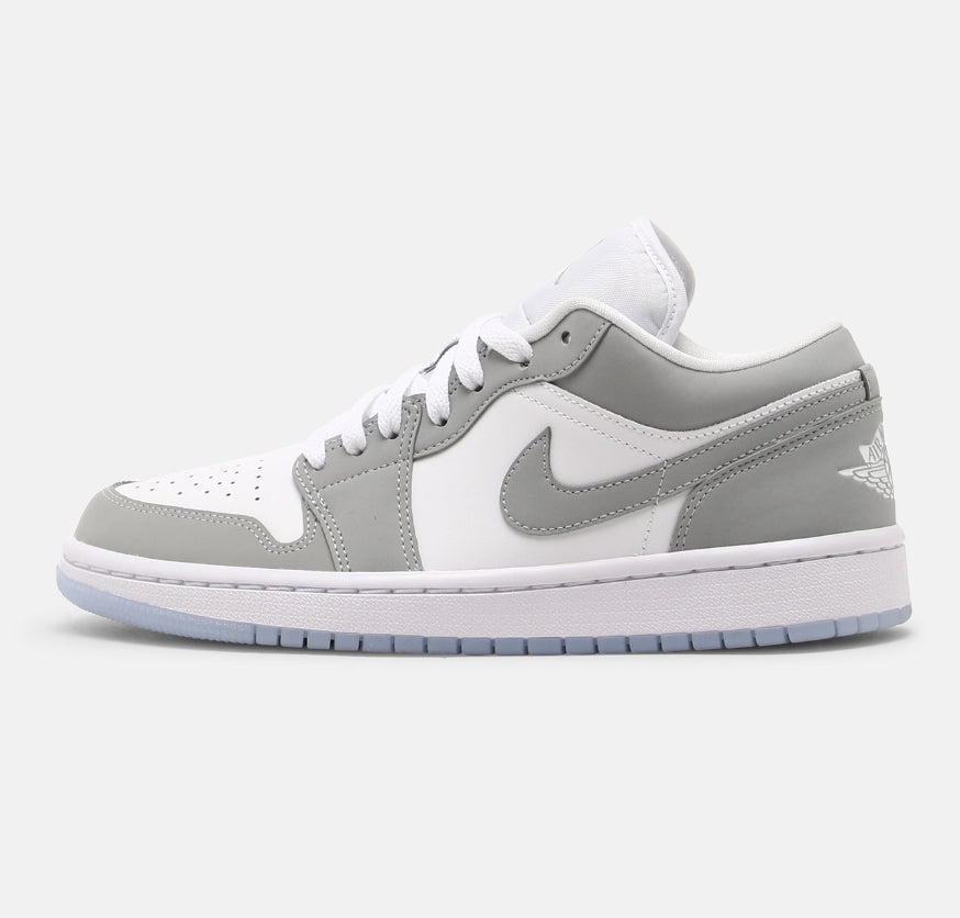 Nike Air Jordan 1 Low – Grau Weiß Klassiker