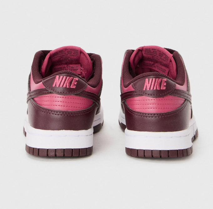 Nike Dunk Low – Burgundy Pink Edition
