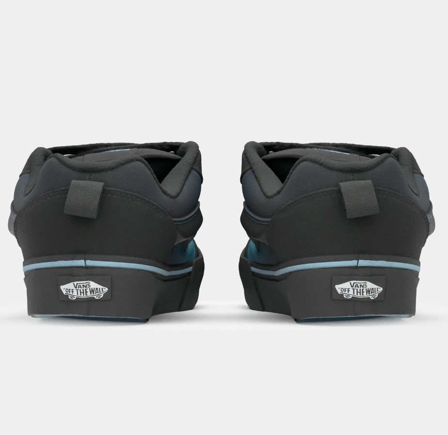 Vans Old Skool Style – Schwarze Sneaker mit Blauem Akzent