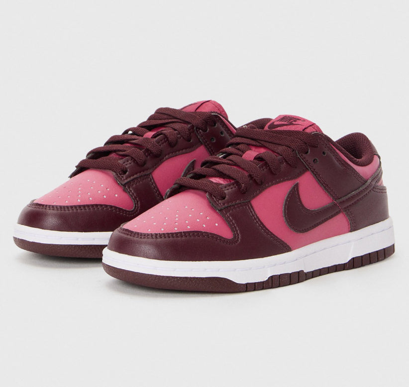 Nike Dunk Low – Burgundy Pink Edition