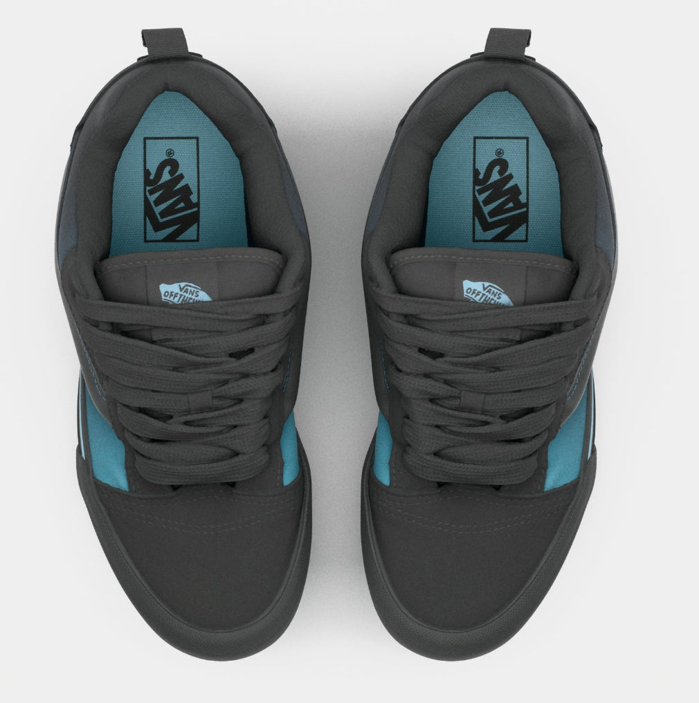 Vans Old Skool Style – Schwarze Sneaker mit Blauem Akzent